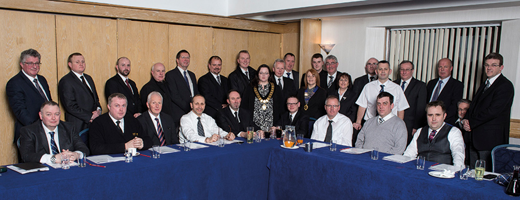 Members attending a recent Scottish SAIF meeting